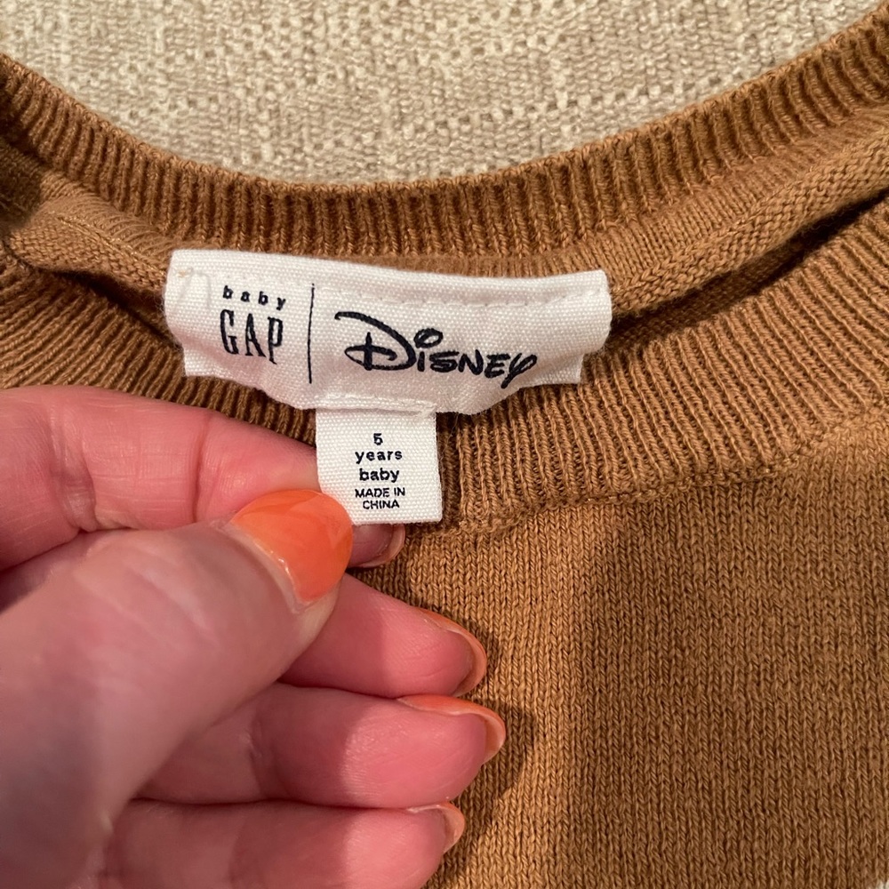 Disney Mickey & Minnie sweater size 5 - Picture 4 of 4